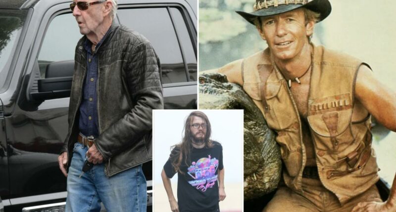 âCrocodile Dundeeâ star Paul Hogan seen day after son arrested